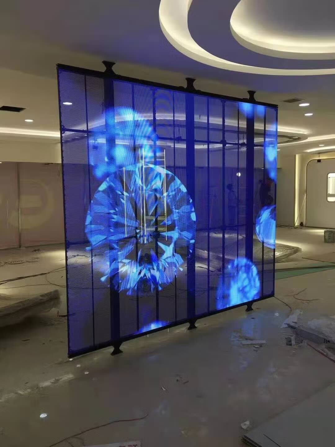 Transparent Led Screen - 4.5 SQMT with Video Processor