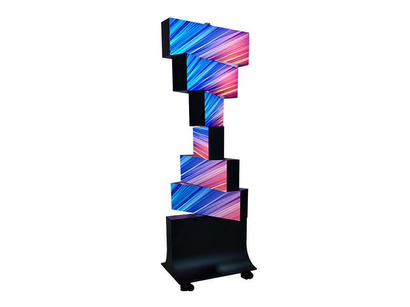 3D 7-Layers Rotating Screen